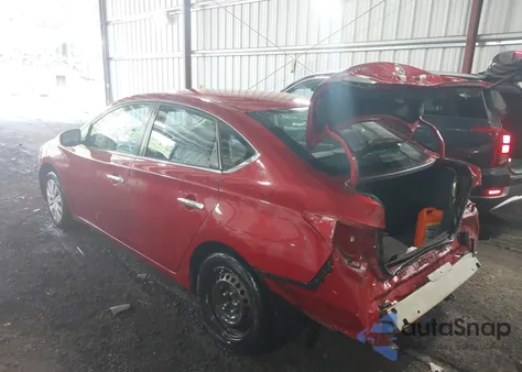 2013 Nissan Sentra Sv z USA, uszkodzony, nr VIN 3N1AB7AP7DL642939